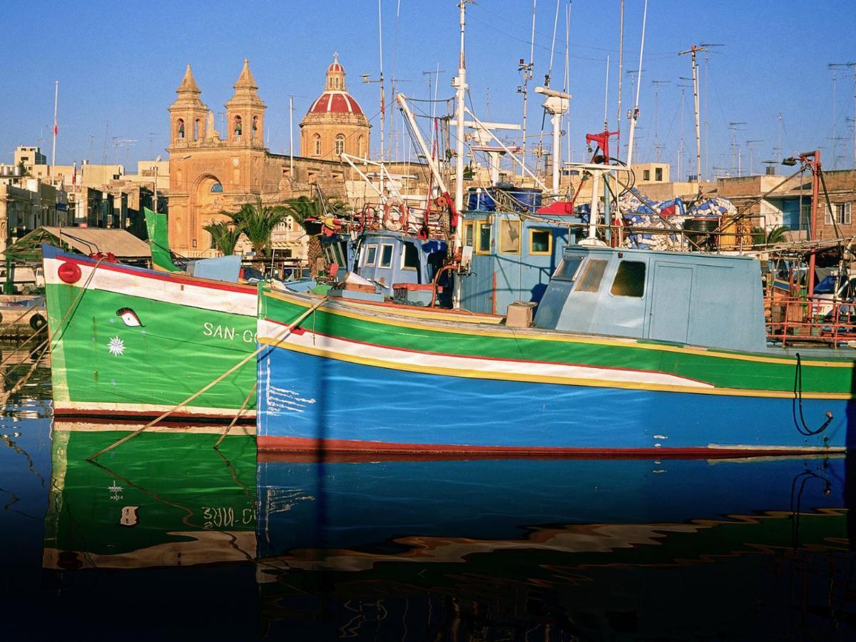 Splendid Seaside Retreat On Spinola Bay Lejlighed Saint Julian's Eksteriør billede